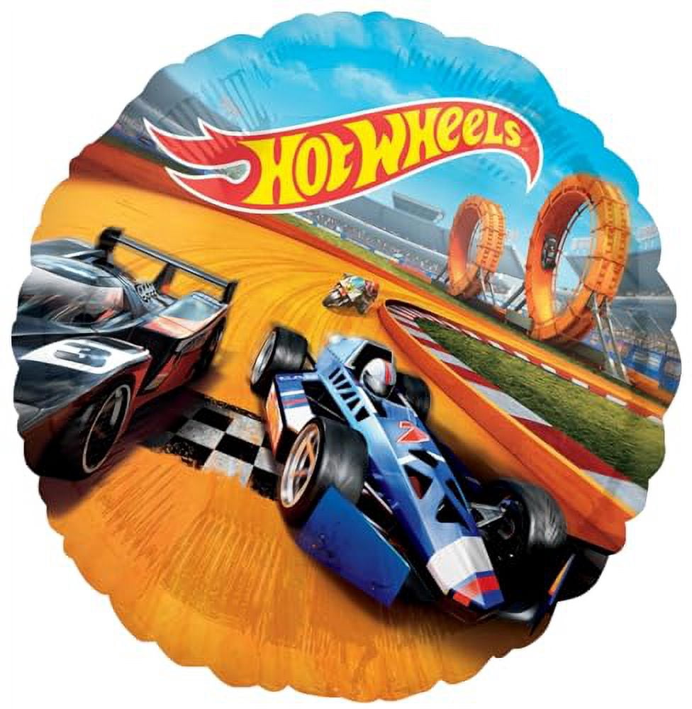 Anagram Hot Wheels 8 pc Birthday Party Balloon Bouquet Decorations