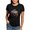 Black, variant on - Pugs Ninja T Shirt Women's Deluxe T Shirt - Womens Tri-blend T-Shirt