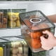 thumbnail image 3 of Caja de Almacenamiento para Refrigerador, Cronometraje, Caja Organizadora de Alimentos Frescos con Asa, Material Transparente, Color de Foto, 3 of 5