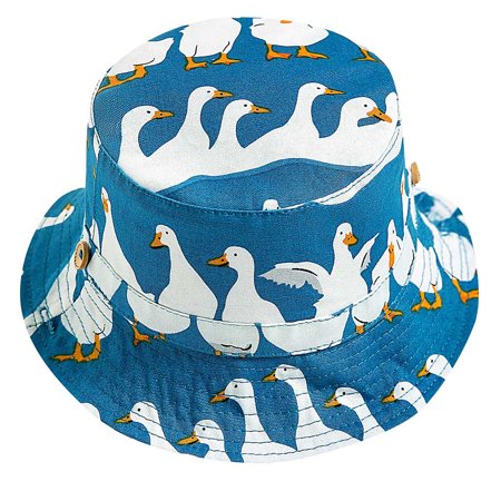 

Baby Sun Hat Cartoon Adjustable Chin Strap Protection Sun Hat Blue