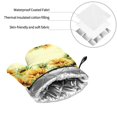 thumbnail image 6 of Pofeuu Sunflowers On A Yellow Background Print Oven Mitts and Pot Holders 4 pcs Set,High Heat Resistant 500 Degree Extra Thicken Long Kitchen Cotton Oven Glove for Cooking, 6 of 6