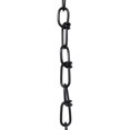 thumbnail image 2 of RCH Hardware CH-ST52-U Steel Basket Chain, 2 Sizes, Various Finishes (3 Feet), 2 of 2