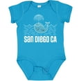 thumbnail image 3 of Inktastic San Diego California Whale Boys or Girls Baby Bodysuit, 3 of 5