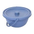 thumbnail image 1 of Esquirla Portable Toilet Urinal Pot Bedpan Bedside Commode Bucket for Home Car Travel, 1 of 8
