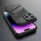 thumbnail image 5 of For iPhone 16 Pro Max Case PC+TPU Shockproof Phone Cover with Kickstand - Black, 5 of 5