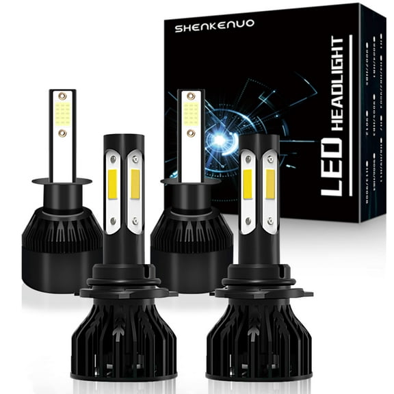 For 2005-2006 Acura Rsx Headlights,9005 High Beam H1 Low Beam Bulbs 4pc