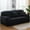Black, variant on Elastic Solid Sofa Cover 1/2/3/4 Seater Cover for Sofa Couch Armchair L-Shaped Corner Sofa Cover Slipcover for Living Room