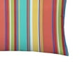 thumbnail image 4 of Set of 4 Pillows, 20" Square and 2 Rectangle, Colorful Stripe Pillows for Living Room, Home, Outdoor, 4 of 5