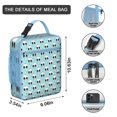 thumbnail image 3 of Panda Lovers Insulated Lunch Box Teen Reusable Lunch Tote Bag with Water Bottle Holder Lunch Tote Portable Bag School Camping, 3 of 6