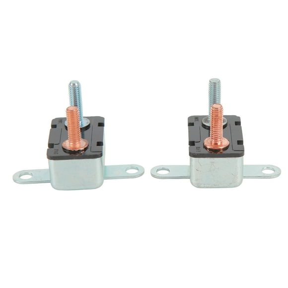 Ship Circuit Breaker, Automatic Reset Circuit Breaker, Aluminum Alloy Overload Protection for Car 12V 24V with 60s Auto Restart, Premium Material