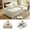 Beige, variant on Kelyda Convertible Sofa Bed, 2 in 1 Modern Cloud Boneless Sofa Bed Loveseat Couch Sleeper Chairs for Living Room Light Coffee