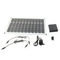 thumbnail image 1 of Bomba de agua solar de 20 W, bomba sumergible para fuente con panel solar de 12 V y elevación de descarga de 5 m para jardín, 1 of 15