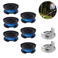 thumbnail image 2 of Trimmer Replacement Spool Line Include 2 Trimmer Cap Compatible Ryobi One+ AC14RL3A 18V, 24V,40V Cordless Trimmers, 2 of 5