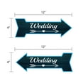 thumbnail image 7 of Arrow Shape Wedding Left 12x4" Wall or Door Sign | Events & Celebrations Signage, 7 of 7