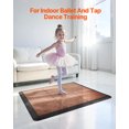 thumbnail image 2 of VEVOR Dance Floor Tiles, 12.4 x 12.4 in 9 Piece Interlocking Dance Flooring, Portable Dance Practice Floor with Cushioned Base (Oak Wood Grain, 9 sq. ft/Box ), 2 of 9