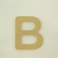 thumbnail image 4 of Package of 1, 8 Inch X 3/4" Thickness MDF Letter B in The Gotham Rounded Font, Thick, Upper Case for Art & Craft Project, Made in USA, 4 of 4
