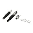 thumbnail image 2 of Lockable Male 5.5mm x 2.1mm DC Power Jack Socket Female Panel Connector 2pcs, 2 of 2