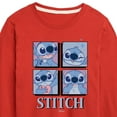 thumbnail image 3 of Disney - Lilo & Stitch - All The Expressions of Stitch - Toddler & Youth Long Sleeve Graphic T-Shirt, 3 of 5