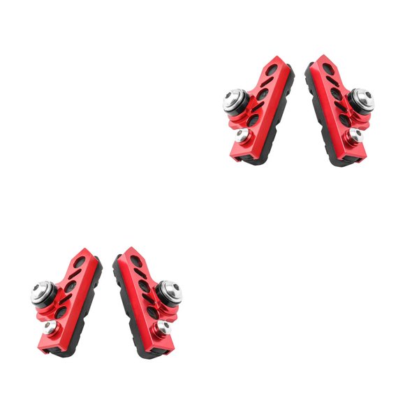 Toystoory 1 par de pastillas de freno de aleación de aluminio resistentes al desgaste, tapón de bicicleta, pieza de repuesto, abrazadera para Type1 NO1