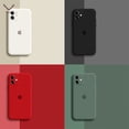 thumbnail image 2 of Listo Stock iPhone 12 11 Pro Max X XR XS Max 8 7 6 6s Plus Nuevo Silicona Líquida Con Logotipo De iPhone Funda Protectora Anti-Caída, 2 of 4