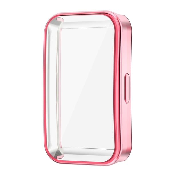 Funda De TPU Suave Para Huawei Band 8/7/6 Parachoques Con Película De Vidrio Cubierta Protectora De Pantalla De Reloj