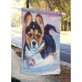 thumbnail image 2 of Carolines Treasures 7371CHF Chiot Poursuite Corgi Drapeau Toile Maison Taille, 2 of 4