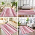 thumbnail image 4 of Area Rugs 5'x7', Pink Grey Carpet Runner Indoor Outdoor Rugs Home Decor Aesthetic, Abstract Art Oil Painting Blue Ombre Non Slip Mats Washable Accent Rug for Living Room Bedroom, 4 of 8