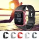 thumbnail image 2 of Inteprter Correa de silicona transpirable para pulsera, reloj de deportivo, correa de repuesto, repuesto de correa de reloj ajustable para Polar Relojes inteligentes cian, 2 of 6