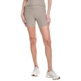 thumbnail image 2 of Beyond Yoga womens  Spacedye Keep Pace 5in Short, l, Red, 2 of 4