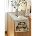 thumbnail image 5 of Table Runner 72 Inches Long for Kitchen Dining, Sunflower Dresser Scarf Farmhouse, Dining Table Decorations for Wedding/Parties, Gnomes Truck Elegant Pastoral Rustic 14 x 72 In, 5 of 8