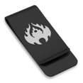 thumbnail image 1 of Stainless Steel Fire Element Classic Slim Money Clip Credit Card Holder, 1 of 2
