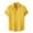 Yellow, variant on Mens T-shirts Men's Casual Daily Stripe Shirt Short Sleeve Button Turn-Down Collar Shirt Mens Long Sleeve T Shirts plus Long Sleeved Stretchy Top Wear around Nightshirt T Shirts Men Short Yellow M