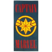 Marvel Comics Captain Marvel Beach Towel