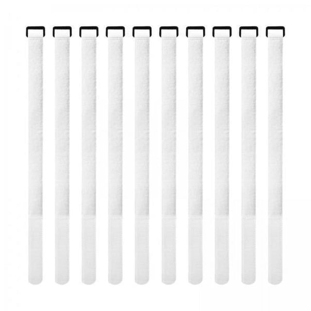 4x10 Piezas Sujetadores De Red De Fútbol Cinta Adhesiva Resistente Para Bolsos Costura Ropa