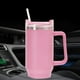 thumbnail image 1 of Copa De Aislamiento Copa De Aislamiento Durable de acero inoxidable a prueba de fugas de taza de café de 40 oz con asa para viajes al aire libre, 1 of 8