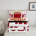 thumbnail image 5 of Erosebridal American Football Bedding Twin Comforter Set,Sport Theme Down Comforter,Ball Game Decor(Arizona),Reversible,Lightweight,2-Piece, 5 of 8