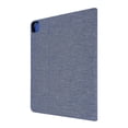 thumbnail image 6 of Case for iPad Air 13" 2025/2024 Cloth Texture Business Tablet Cover with Multi-Angle Flip Stand & Card Holder, Auto Wake/Sleep Full Body Protective Case for iPad Pro 12.9" 2022/2018/2020/2021, Blue, 6 of 9