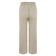 thumbnail image 3 of Pantalones casuales de lino para mujer: cintura alta con bolsillos laterales, pantalones largos para primavera/verano, 3 of 4