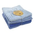 thumbnail image 5 of Juego de toallas de cocina DII de algodón ultra absorbente, 5 piezas, azul, 5 of 5