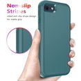 thumbnail image 5 of Diverbox Designed for iPhone SE case with Screen Protector Heavy Duty Shockproof Shock-Resistant Cases for Apple iPhone se Phone 2022/2020 Release (Dark Green), 5 of 7