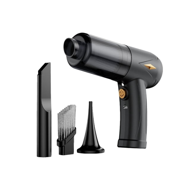 Vwrxbz Car Vacuum Cleaner Wireless Handheld Portable Strong Suction High Power with LED Light