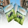thumbnail image 4 of Happy Retirement with Schnauzer Enjoy Life Rest Time House Flag 28x40in Double Sided Miniature Schnauzer Dog Lover Outdoor Decor - 02027, 4 of 5