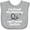 AC-Heather Grey, variant on Inktastic Proof Mommy Cant Resist Doctor Dad Boys or Girls Baby Bib