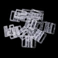 thumbnail image 4 of 30 Pares De Clips De Bikini Gancho Snap Broches De Plástico Correa Lencería Slider Buckle, 4 of 6