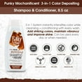 thumbnail image 3 of Punky Colour 3-in-1 Color Depositing Shampoo & Conditioner - Mochanificent, 3 of 5