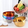 thumbnail image 3 of EIMELI EIMELI Quick Drainage Rice Strainer Bowl Convenient 304 Stainless Steel Space Saver Washing Drain Baskets Kitchen Tool, 3 of 9