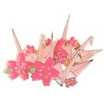 thumbnail image 2 of Miangastore Versatile Accessory Brooch Pink Zinc Alloy 3Pcs 1.2X1.1X0.4In, 2 of 8