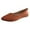 Brown, variant on Sngxgn Womens Flat Shoes Classic Flats Dress Shoes Soft Flats for Woman Comfortable Dressy(Brown,41)