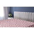 thumbnail image 5 of Ambesonne Jaguar Skin Pattern Fitted Sheet, Wild Animal Art, Queen Size, Dried Rose Pale Pink, 5 of 5
