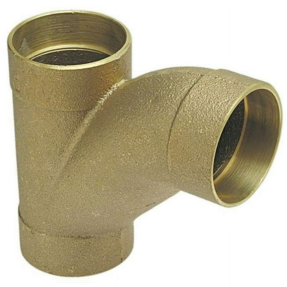 Nibco DWV Long Turn Tee Wye,Cast Bronze 812 11/2